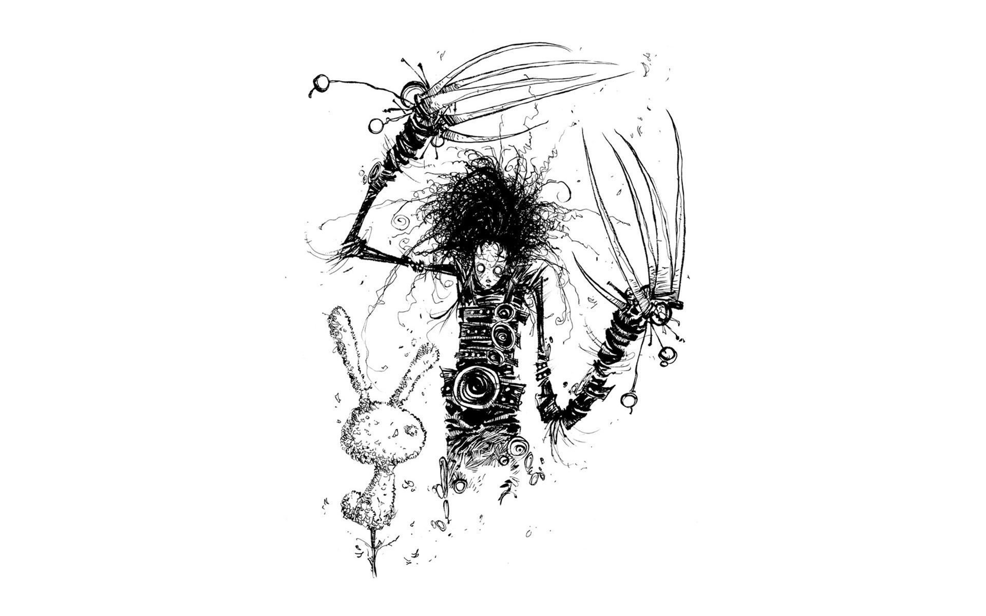 Edward Scissorhands character art