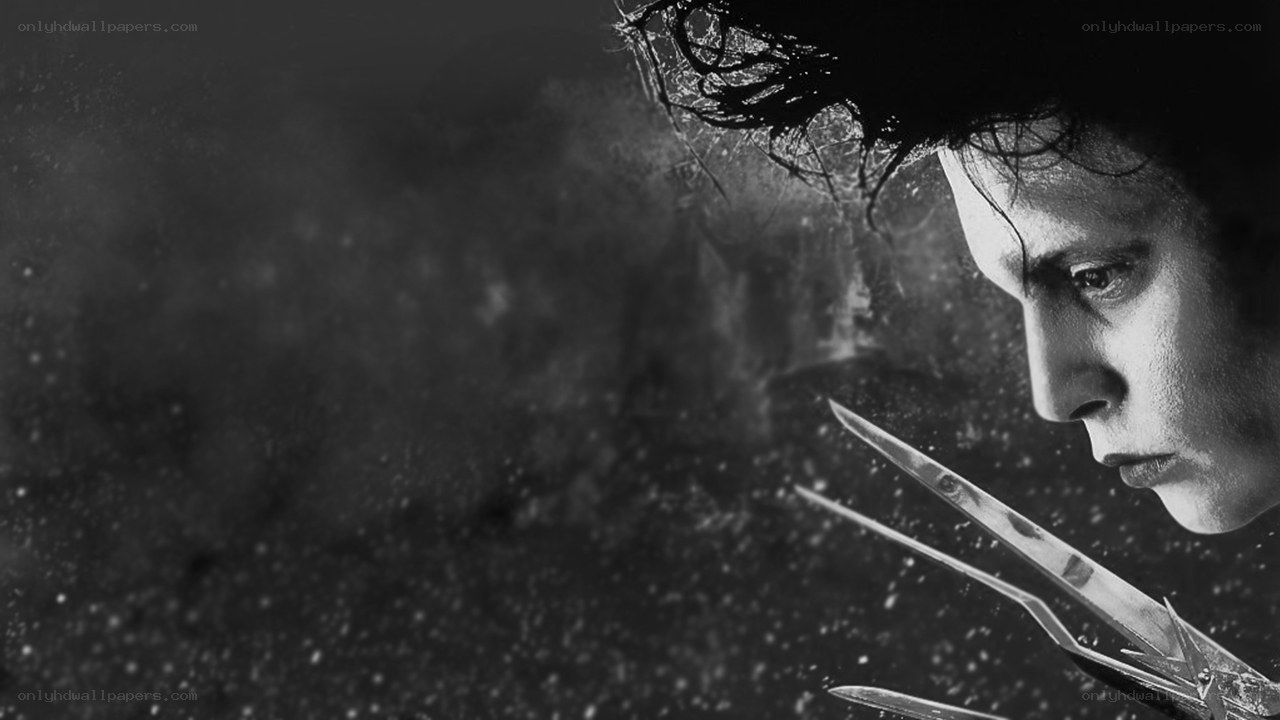 Edward Scissorhands portrait