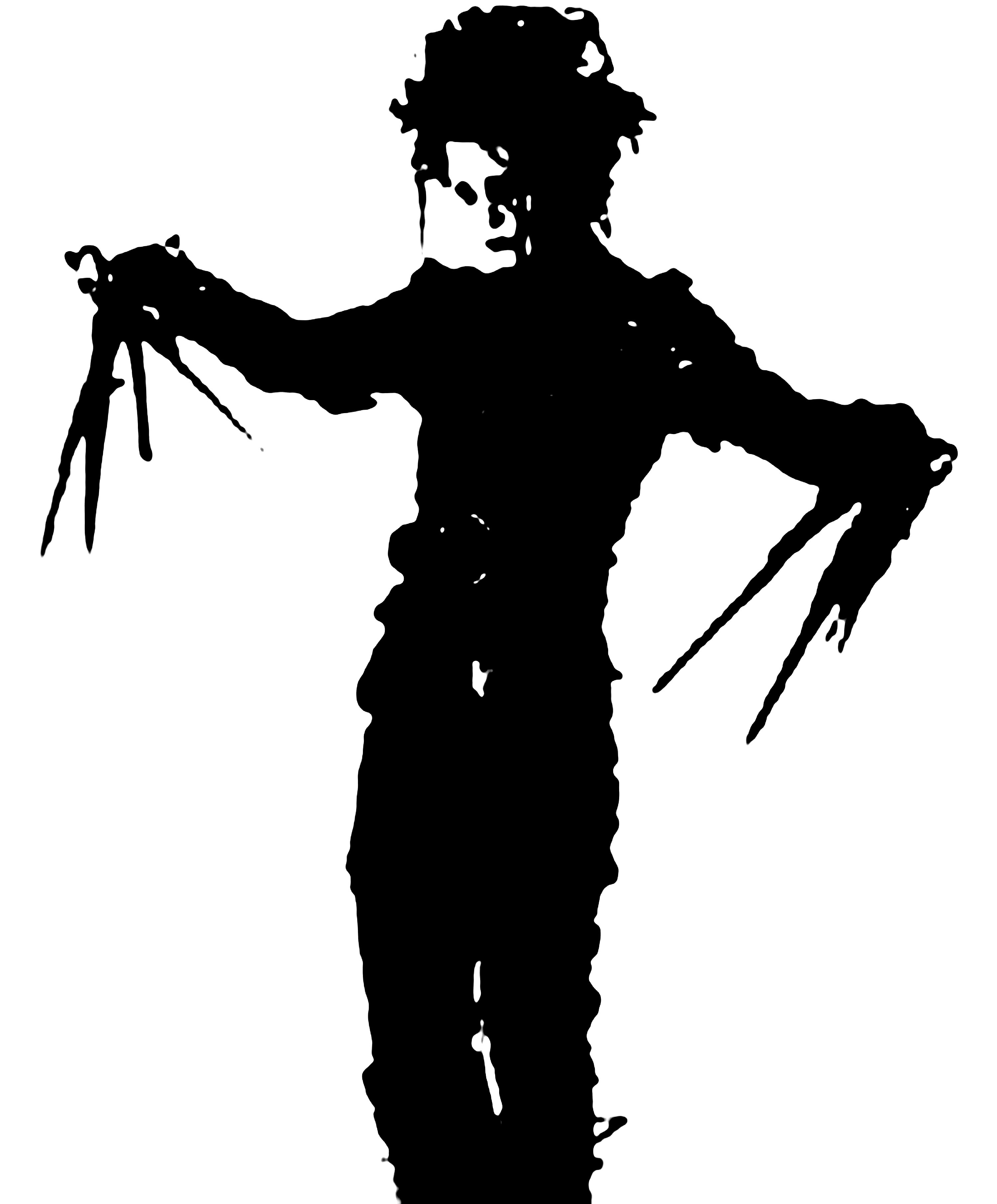 Edward Scissorhands silhouette