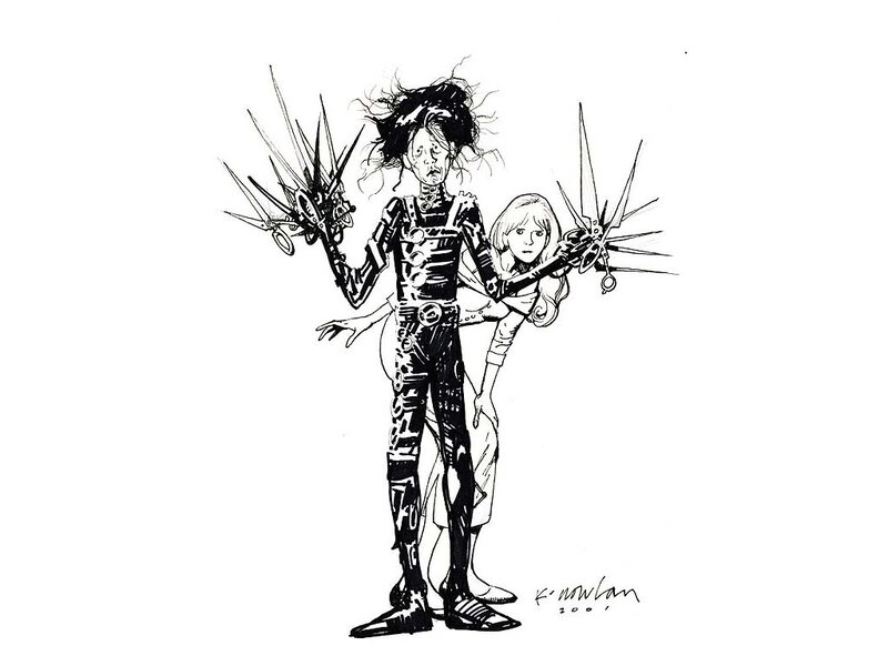 Edward with Scissors Hands