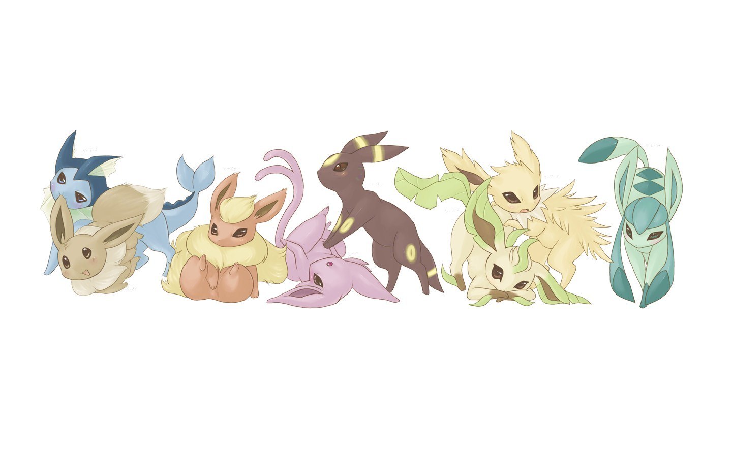 Eevee and its evolutions