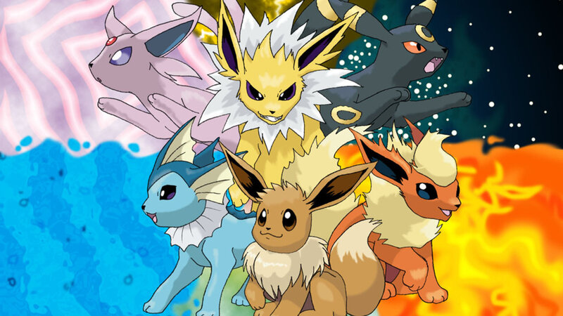 Eevee and its evolutions