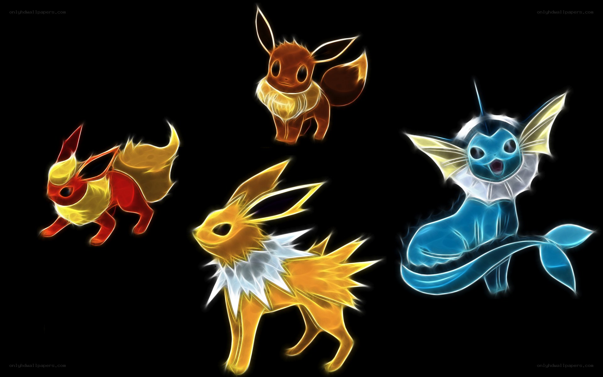 Eevee and its evolutions