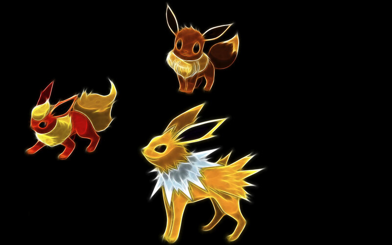 Eevee and its evolutions