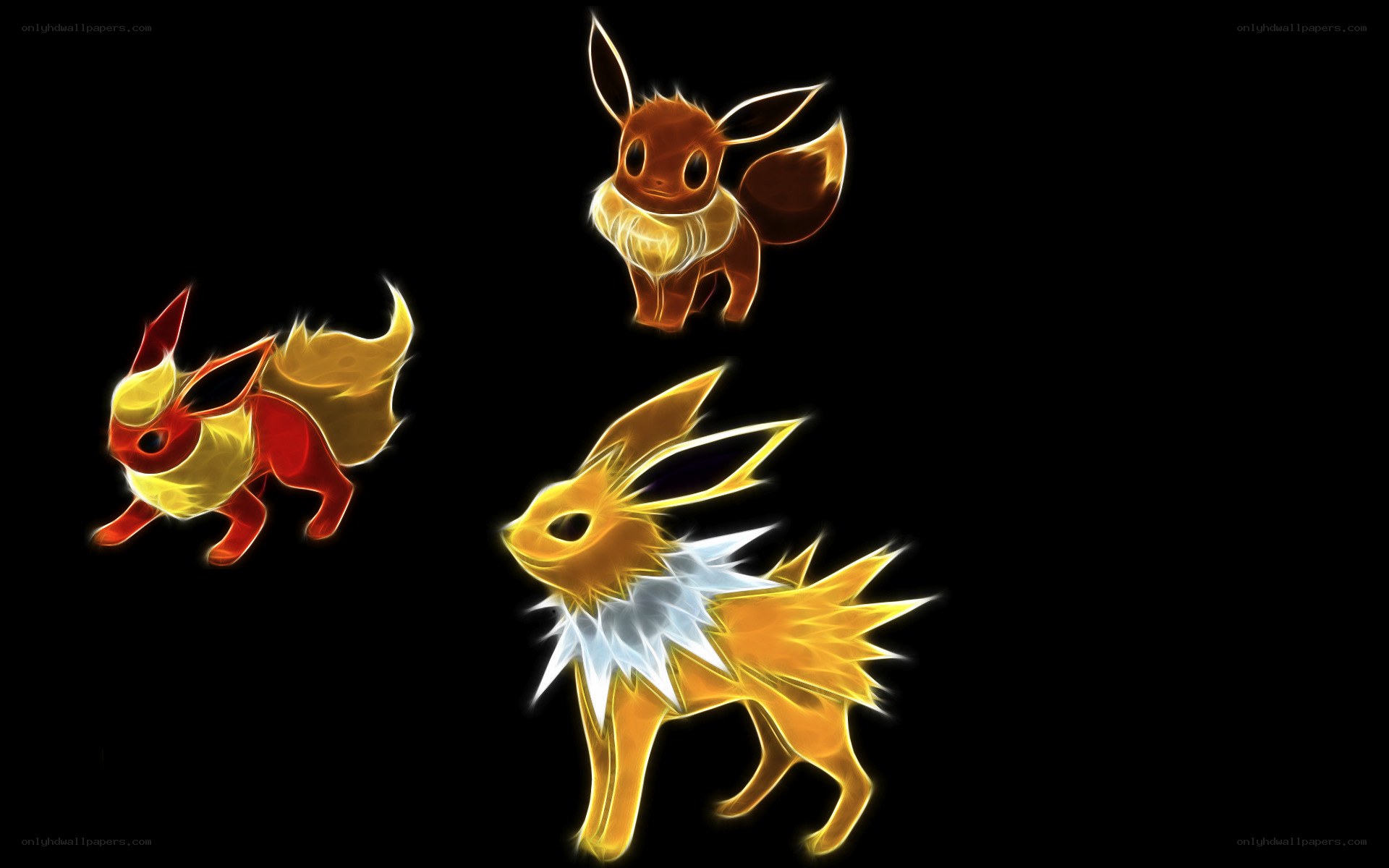 Eevee and its evolutions