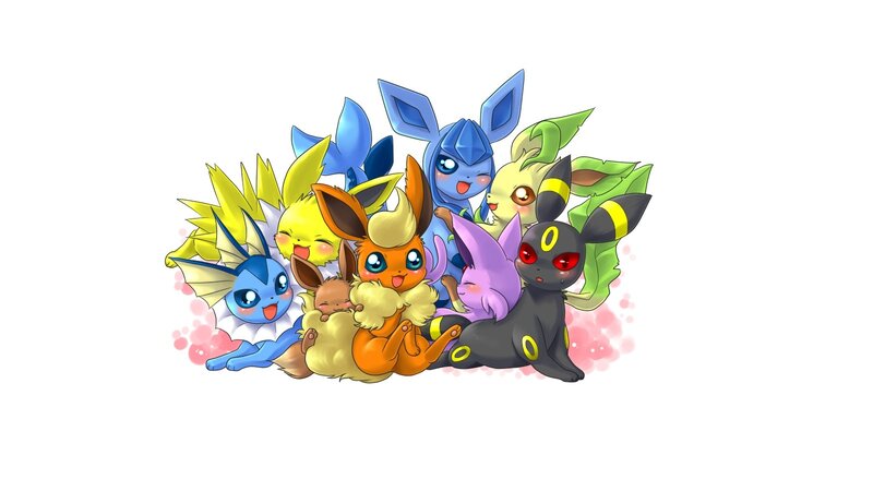 Eevee and its evolutions