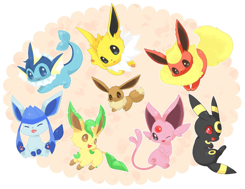 Eevee and its evolutions