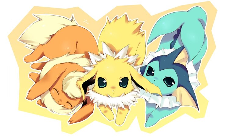 Eevee and its evolutions