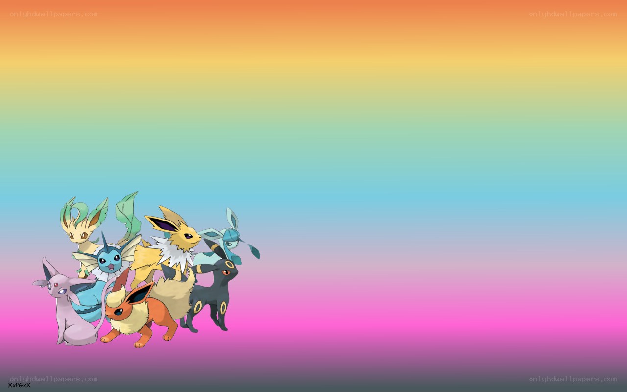 Eevee and its evolutions