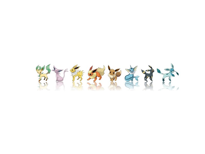 Eevee and its evolutions