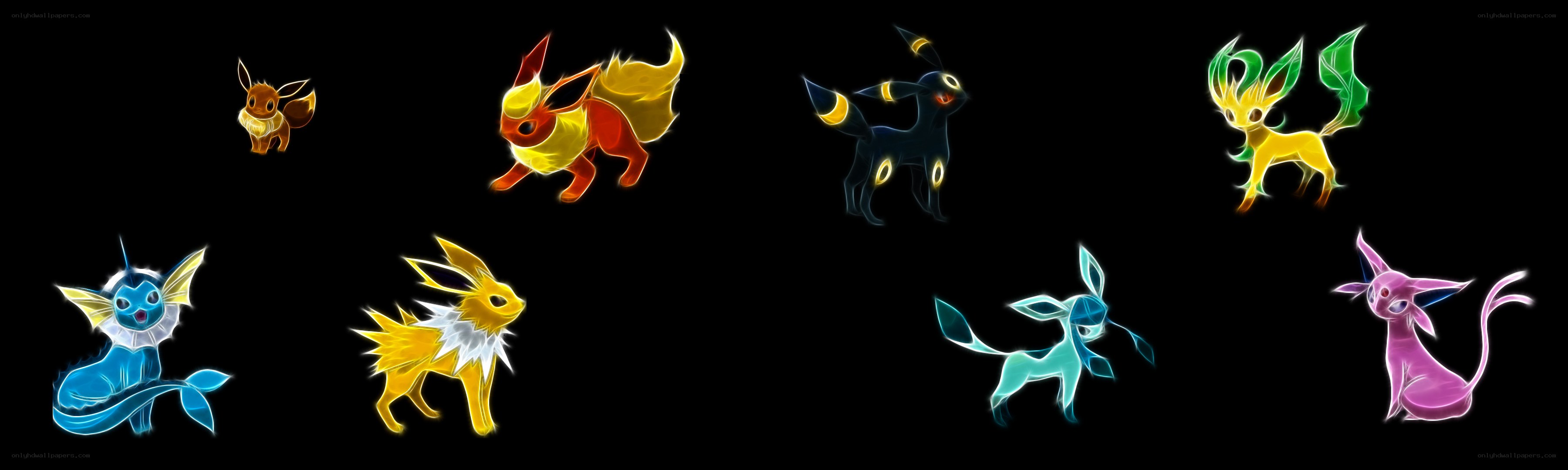 Eevee and its evolutions