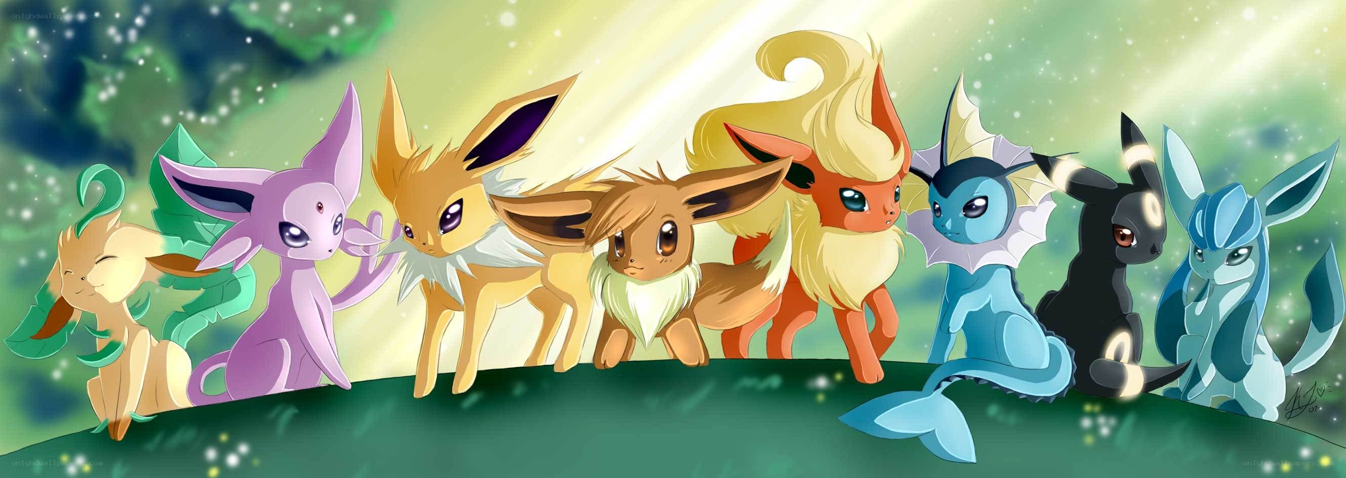Eevee and its evolutions