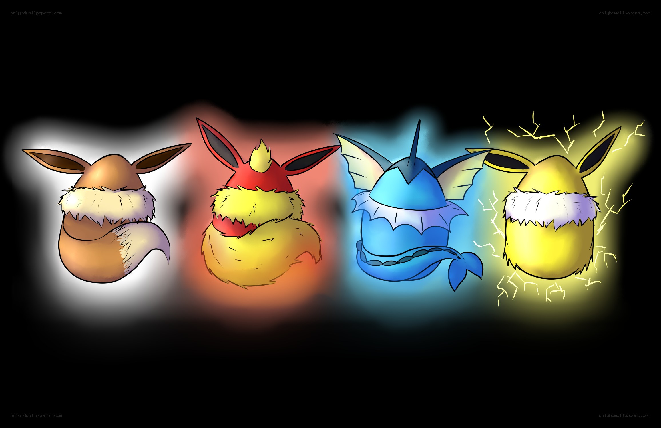 Eevee and its evolutions