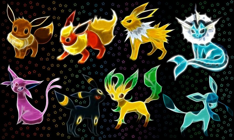 Eevee and its evolutions