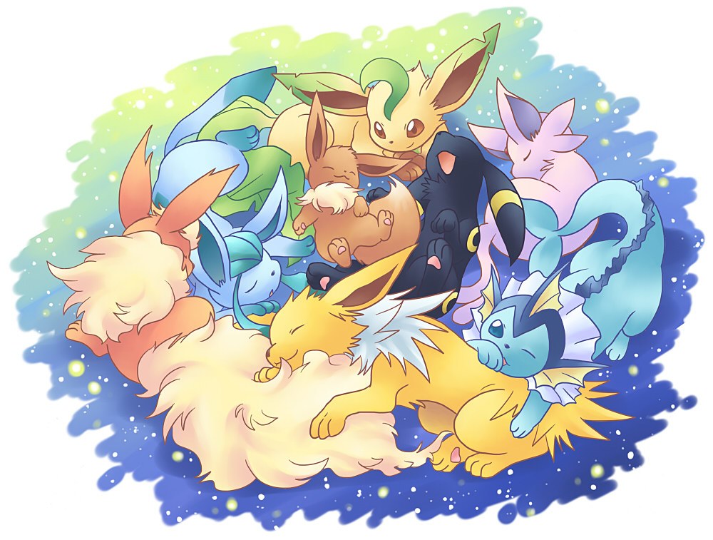 Eevee and its evolutions