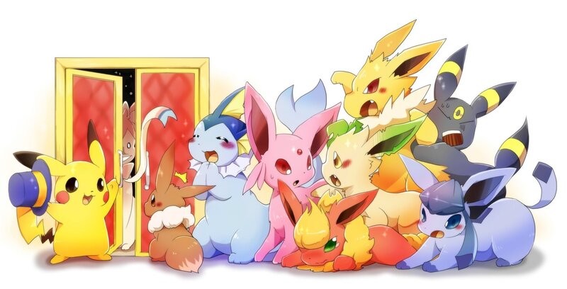 Eevee and its evolutions