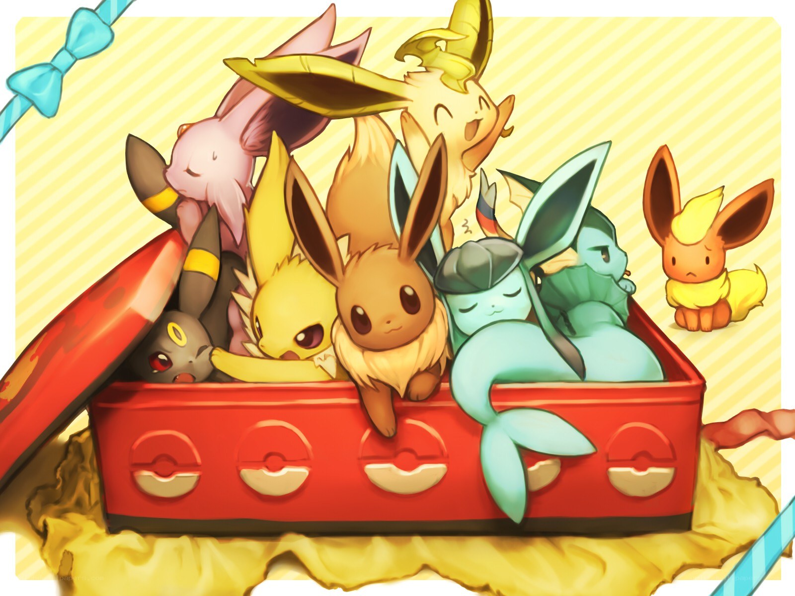 Eevee and its evolutions