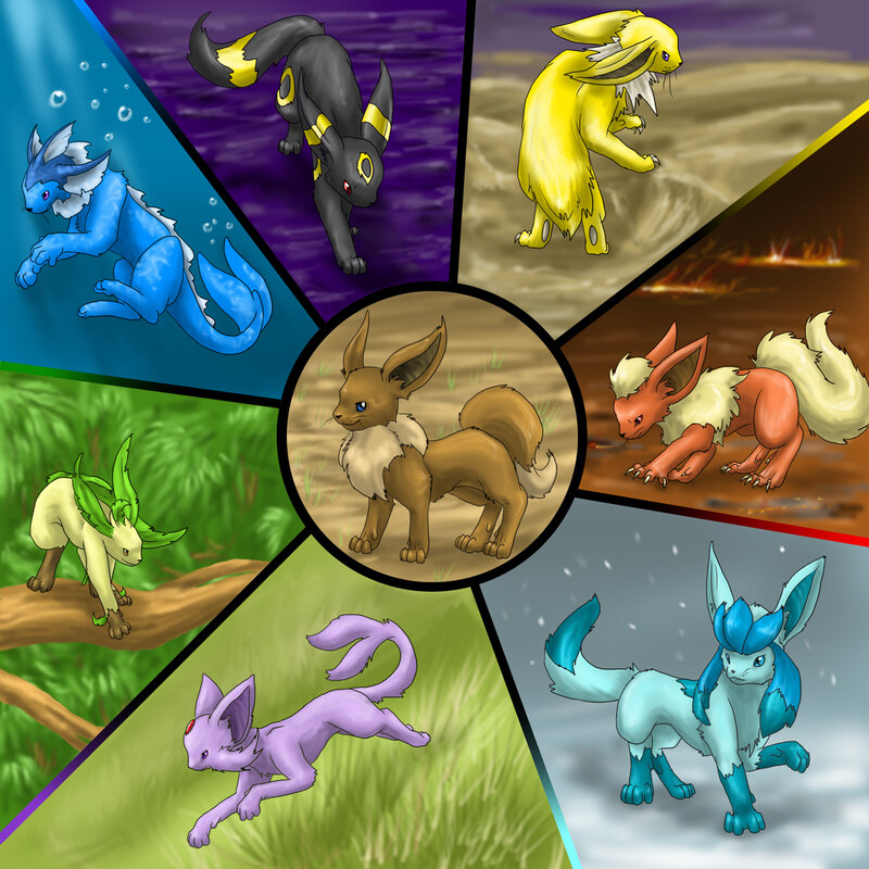 Eevee and Its Evolutions — Brown