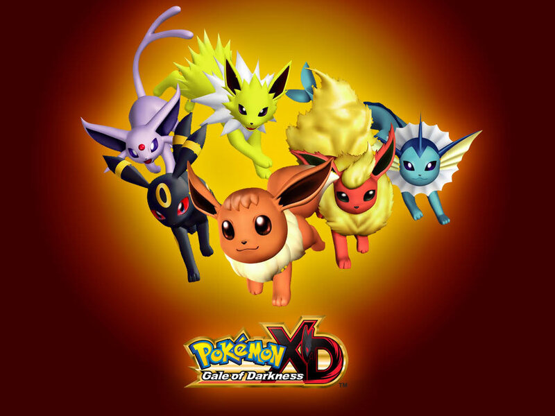 Eevee and Its Evolutions — Yellow, Dynamic