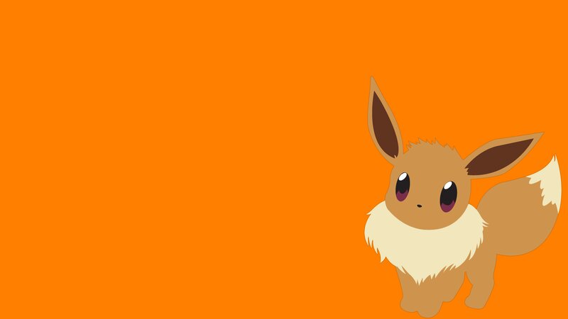 Eevee Character — Orange