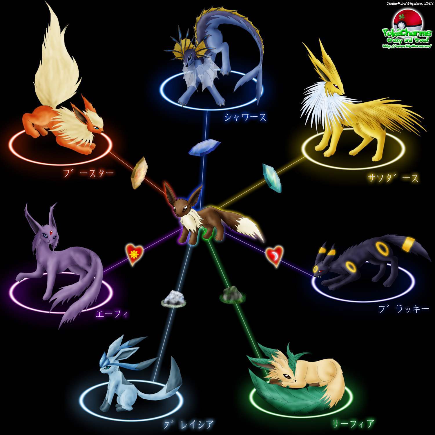 Eevee Evolution Chart