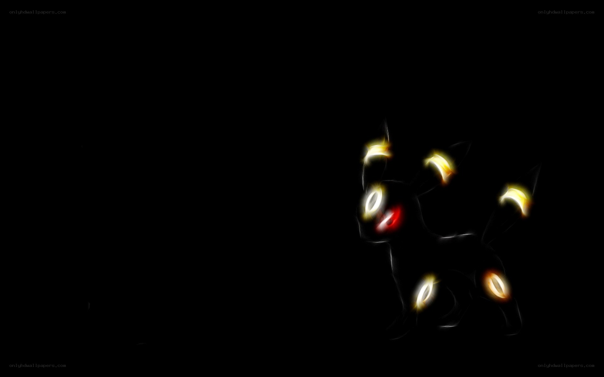 Eevee evolution glowing