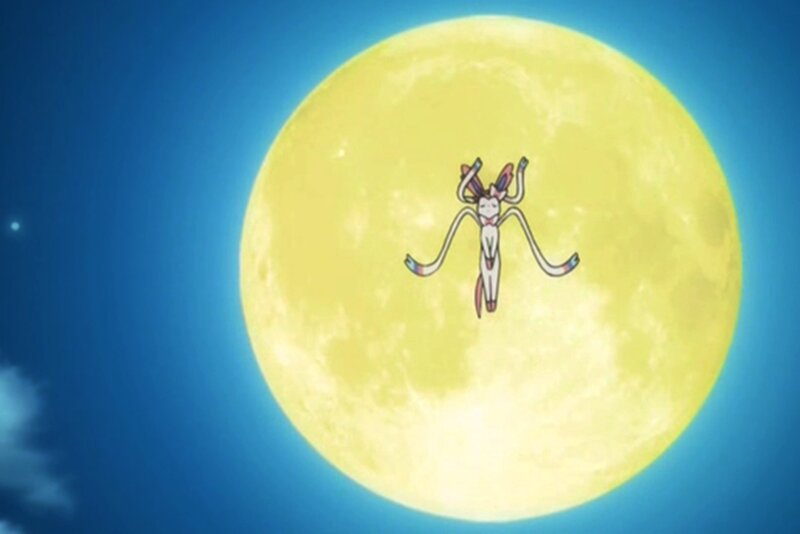 Eevee Evolution in Moon