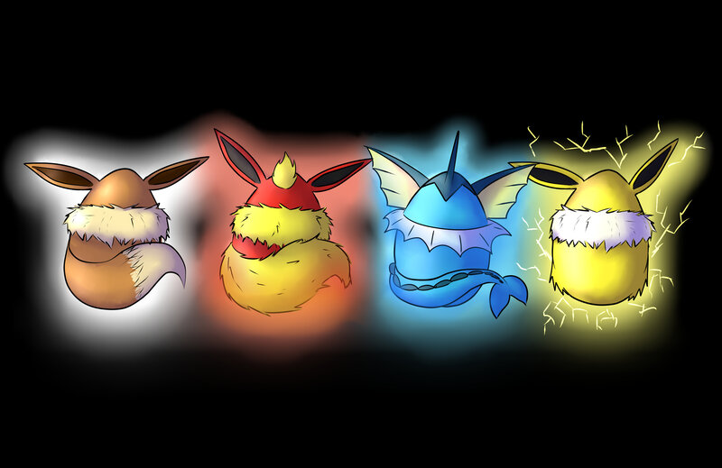 Eevee Evolution Line — Brown