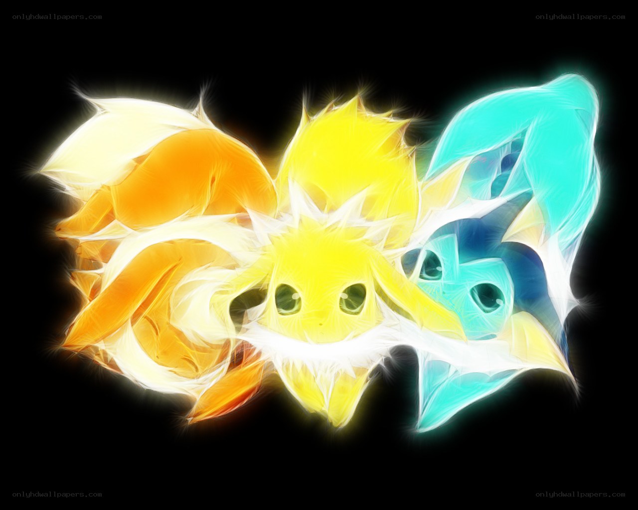 Eevee evolution trio
