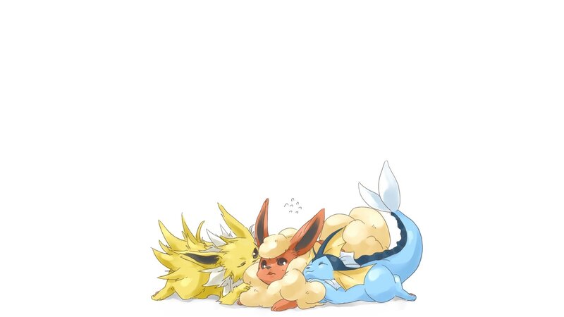 Eevee evolution trio