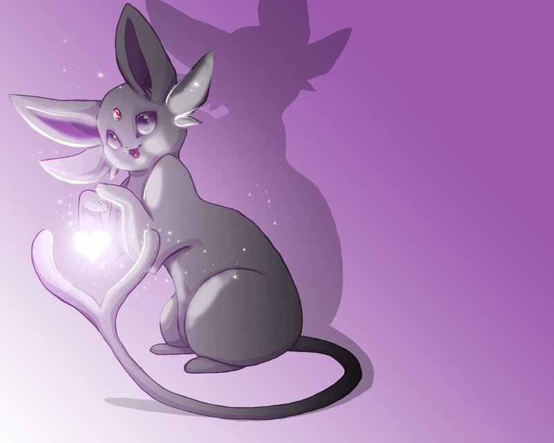 Eevee Holding a Heart