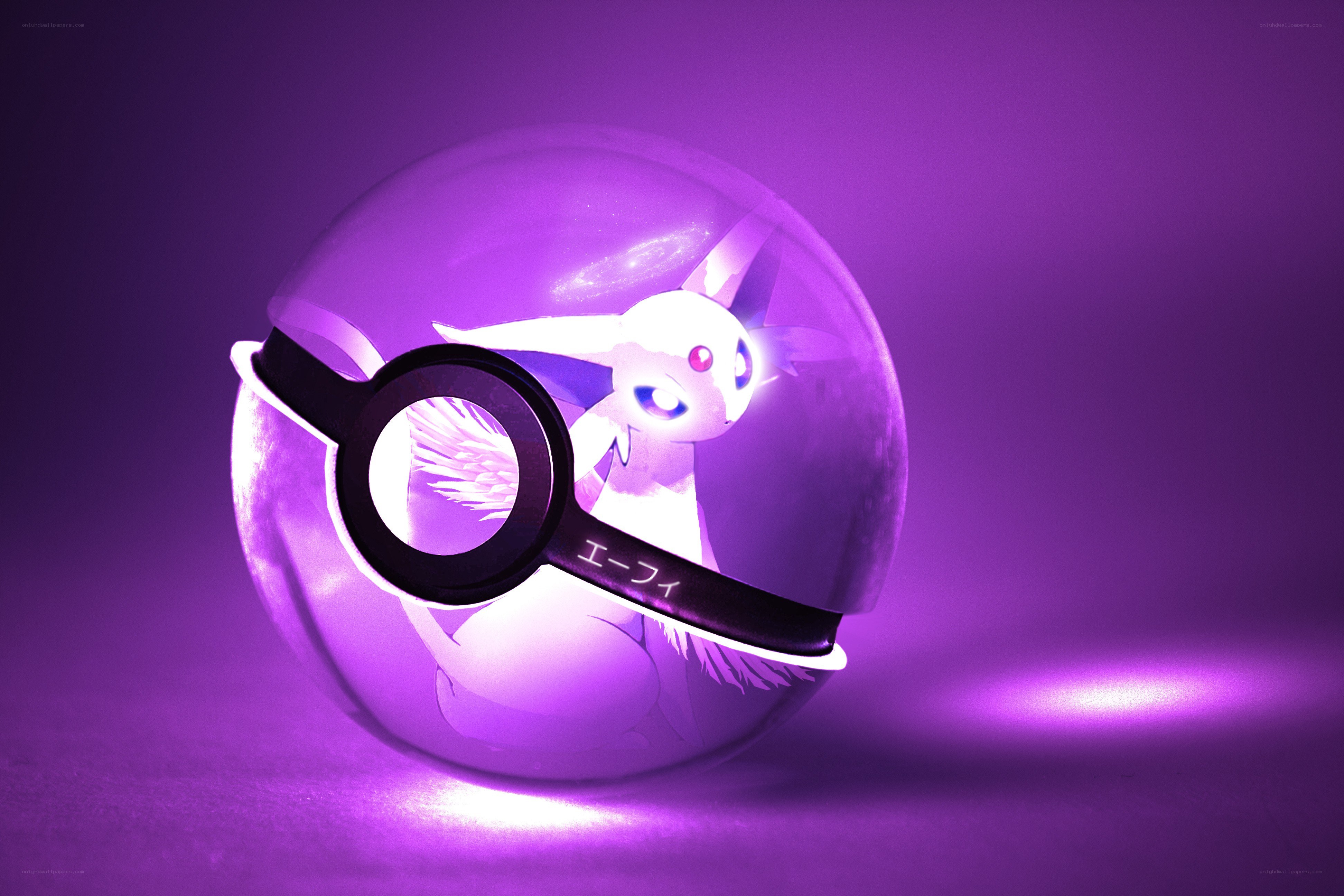 Eevee in a Poké Ball