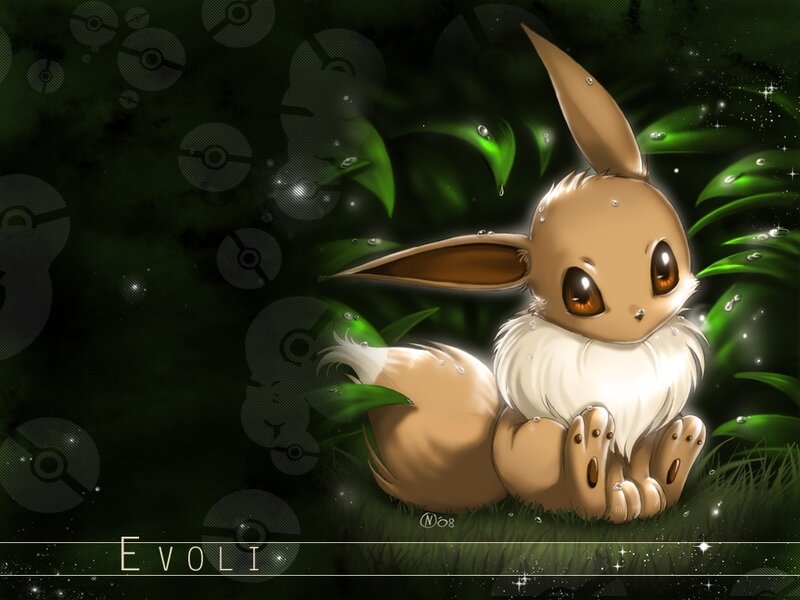 Eevee in Grass