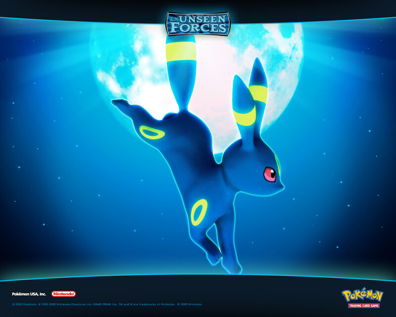 Eevee in moonlight