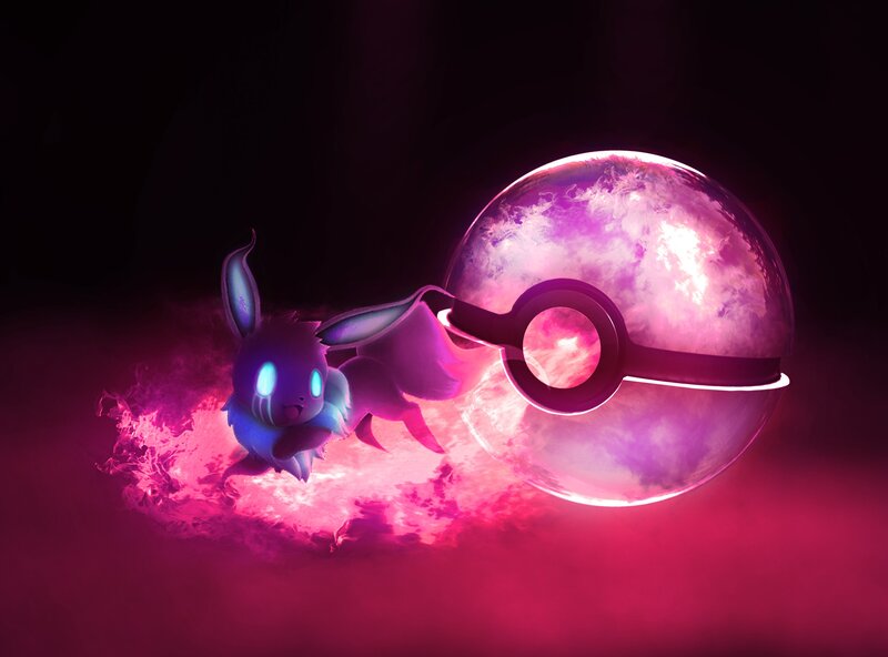 Eevee in Pink Mist