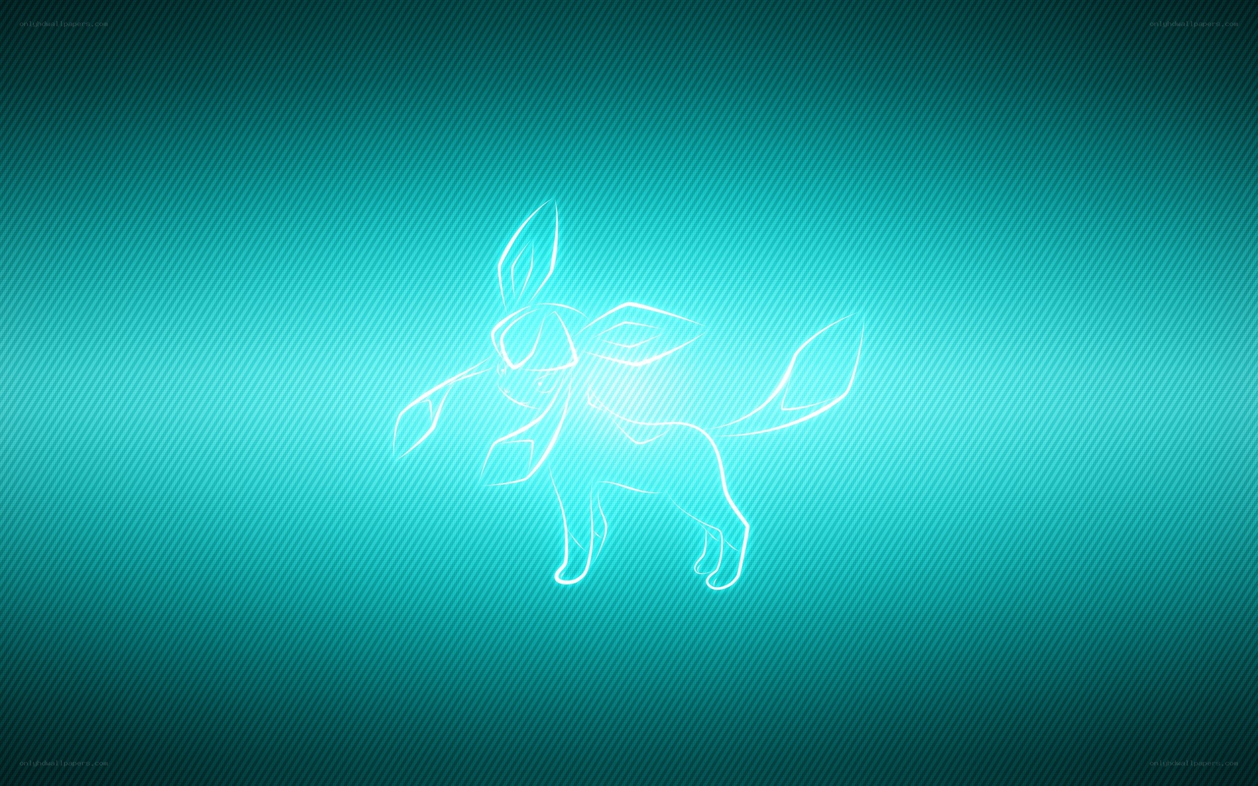 Eevee outline on teal