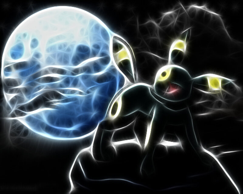 Eevee with glowing orb