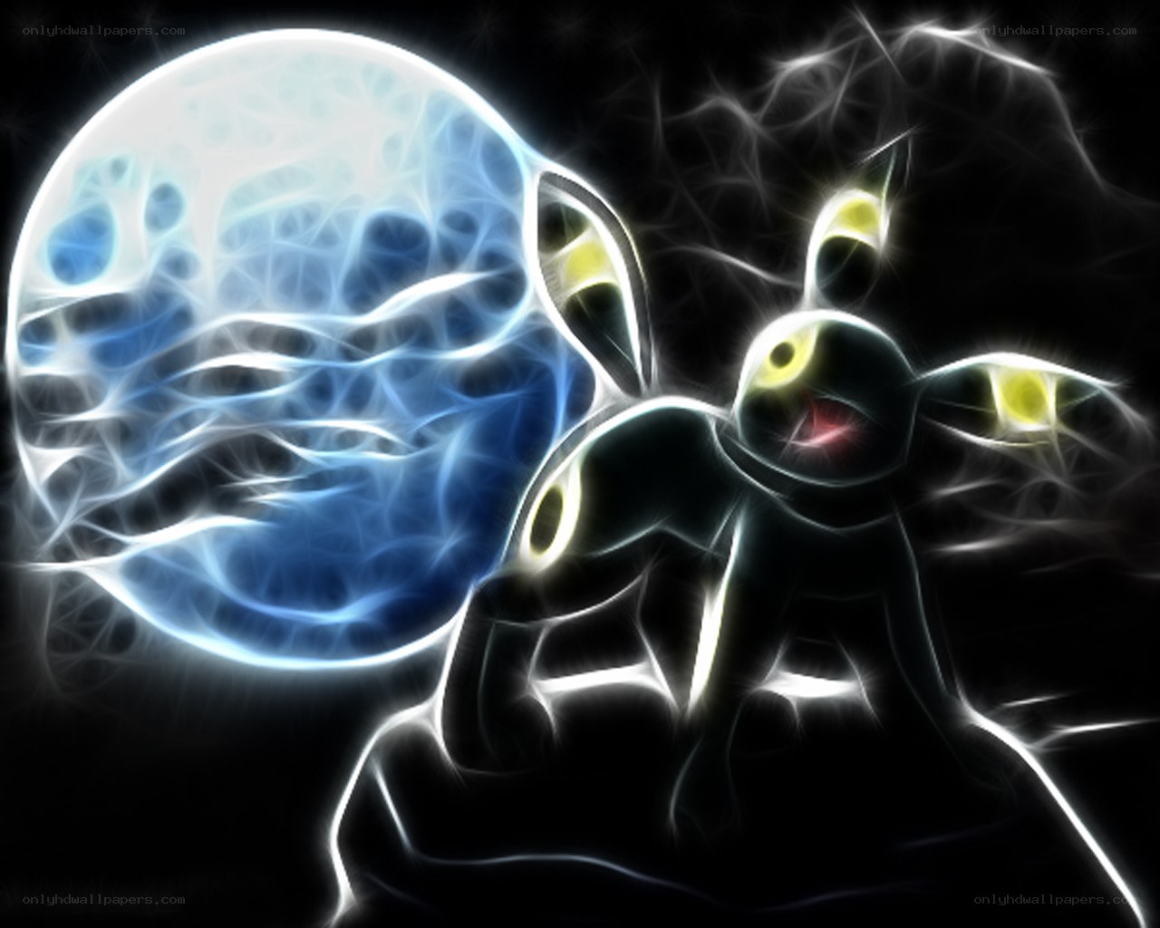 Eevee with glowing orb