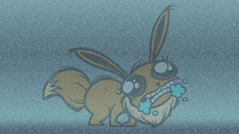 Eevee with toothache