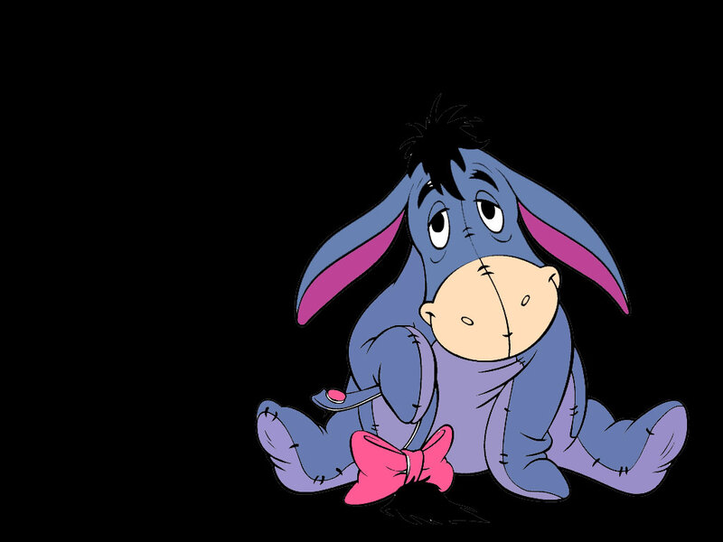 Eeyore Sitting Down
