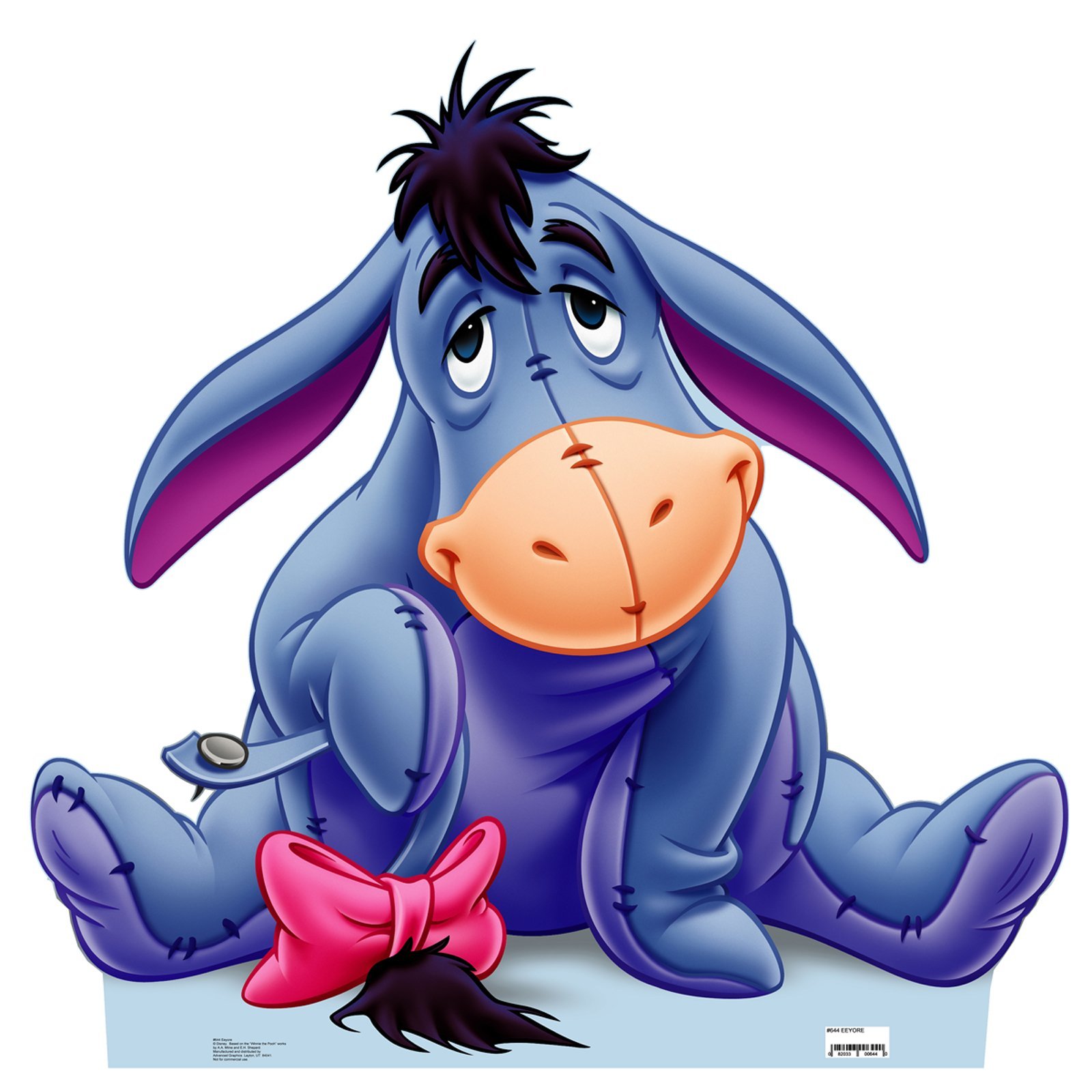 Eeyore with pink bow