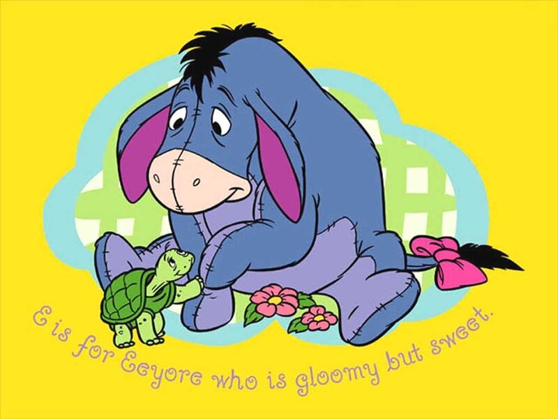 Eeyore with Turtle