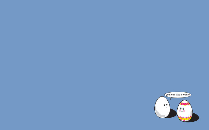 Egg characters with insult