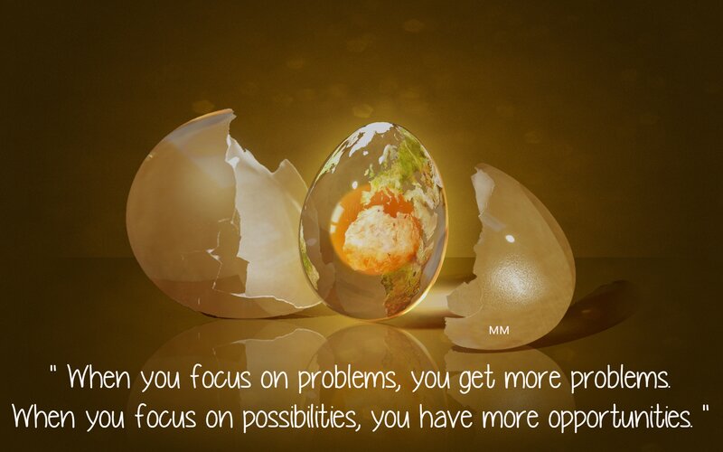 Egg with Earth Inside