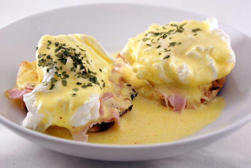 Eggs Benedict Dish — Yellow