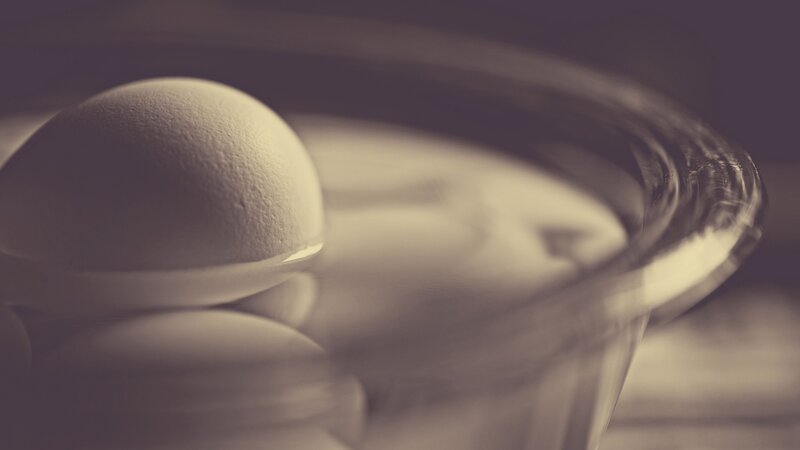 Eggs in a Bowl — Brown
