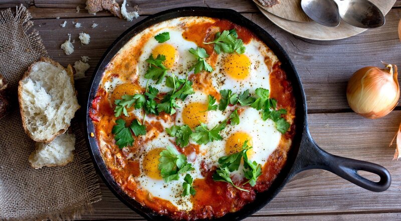 Eggs in Tomato Sauce