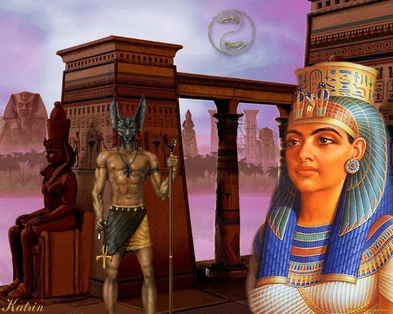 Egyptian gods and pharaohs