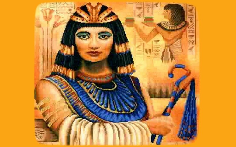 Egyptian queen portrait