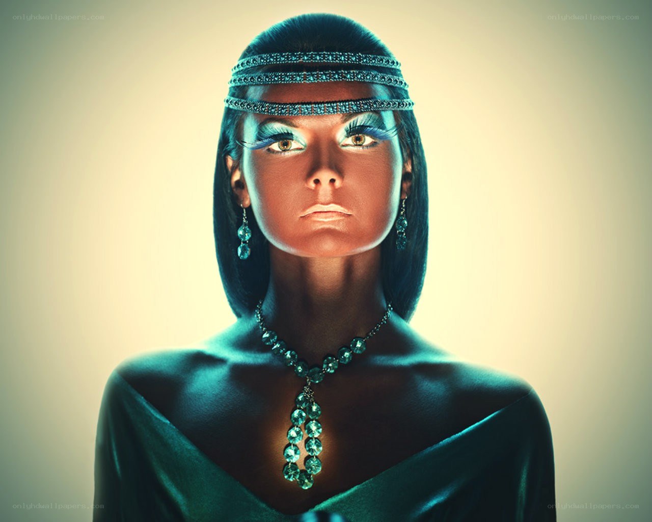 Egyptian queen portrait